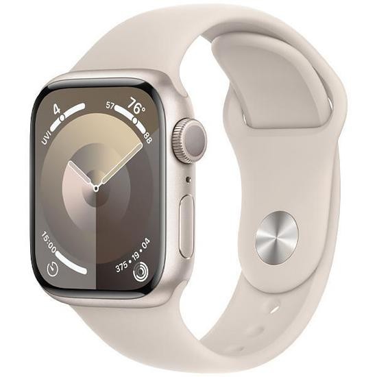 APPLE WATCH S9 41MM Y 45MM SPORT BAND STARLIGHT, PINK, SILVER BLUE, MIDNIGHT.